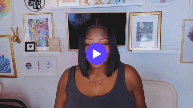Animated thumbnail for video